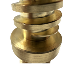 Brass Coarse Thread Male‑to‑Male ¾” ACME Thread Adapter | R‑0006B image 2