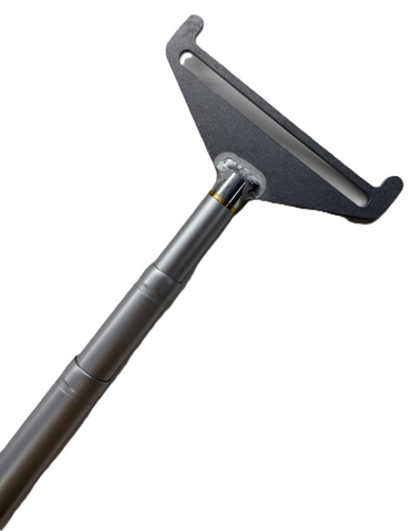 Rankee Corner Guard & Vee Board Extendable Handle with Strap Pusher Head on white background